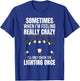 Lighting Tech Light Guy Funny Lighting Technician T-Shirt - T-Shirt | Royal