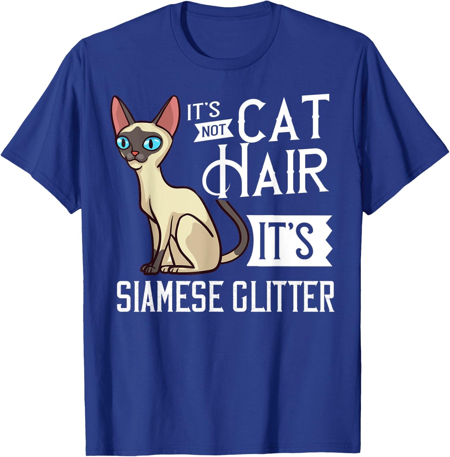 Siamese Cat Gift Kitten Owner Lover T-Shirt - T-Shirt | Royal