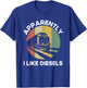 Diesel Locomotive Retro Model Train Enthusiasts Diesel Train T-Shirt - T-Shirt | Royal