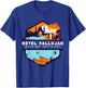 Hotel Fallujah Iraq's Best Kept Secret Funny Gulf War Vet T-Shirt - T-Shirt | Royal