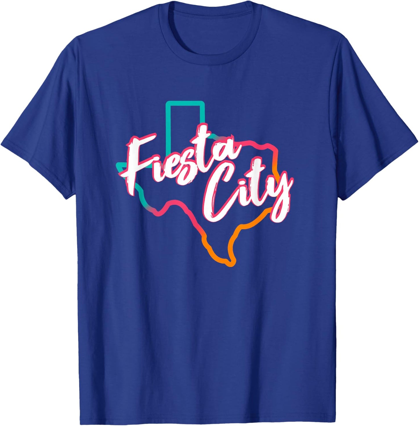 San Antonio Fiesta City T-Shirt - T-Shirt | Royal