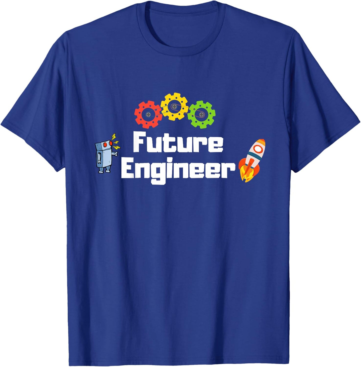 Future Engineer – STEM Gift Kids & Toddlers T-Shirt - T-Shirt | Royal