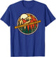Vintage Redmond, Oregon Mountain Hiking Souvenir Print T-Shirt - T-Shirt | Royal