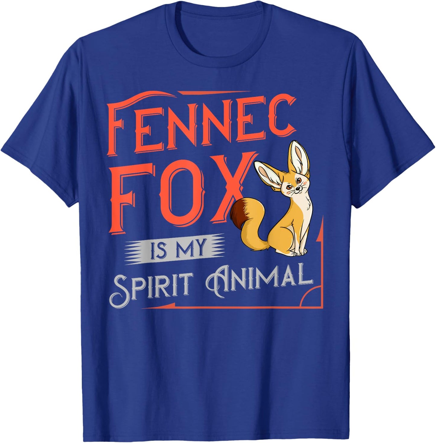 Fennec Fox Gift Foxes Animal T-Shirt - T-Shirt | Royal