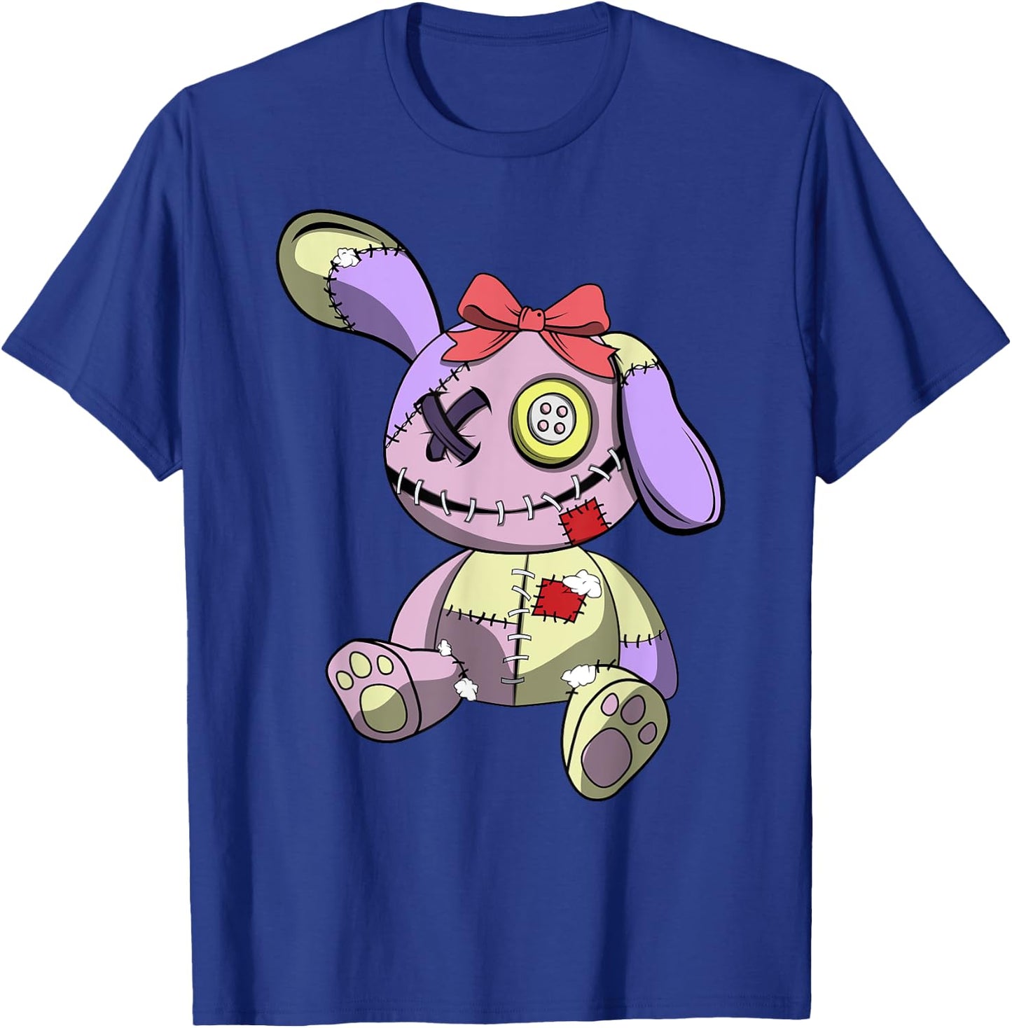 Japanese Kawaii Pastel Goth Cute Anime Creepy Teddy Bear T-Shirt - T-Shirt | Royal