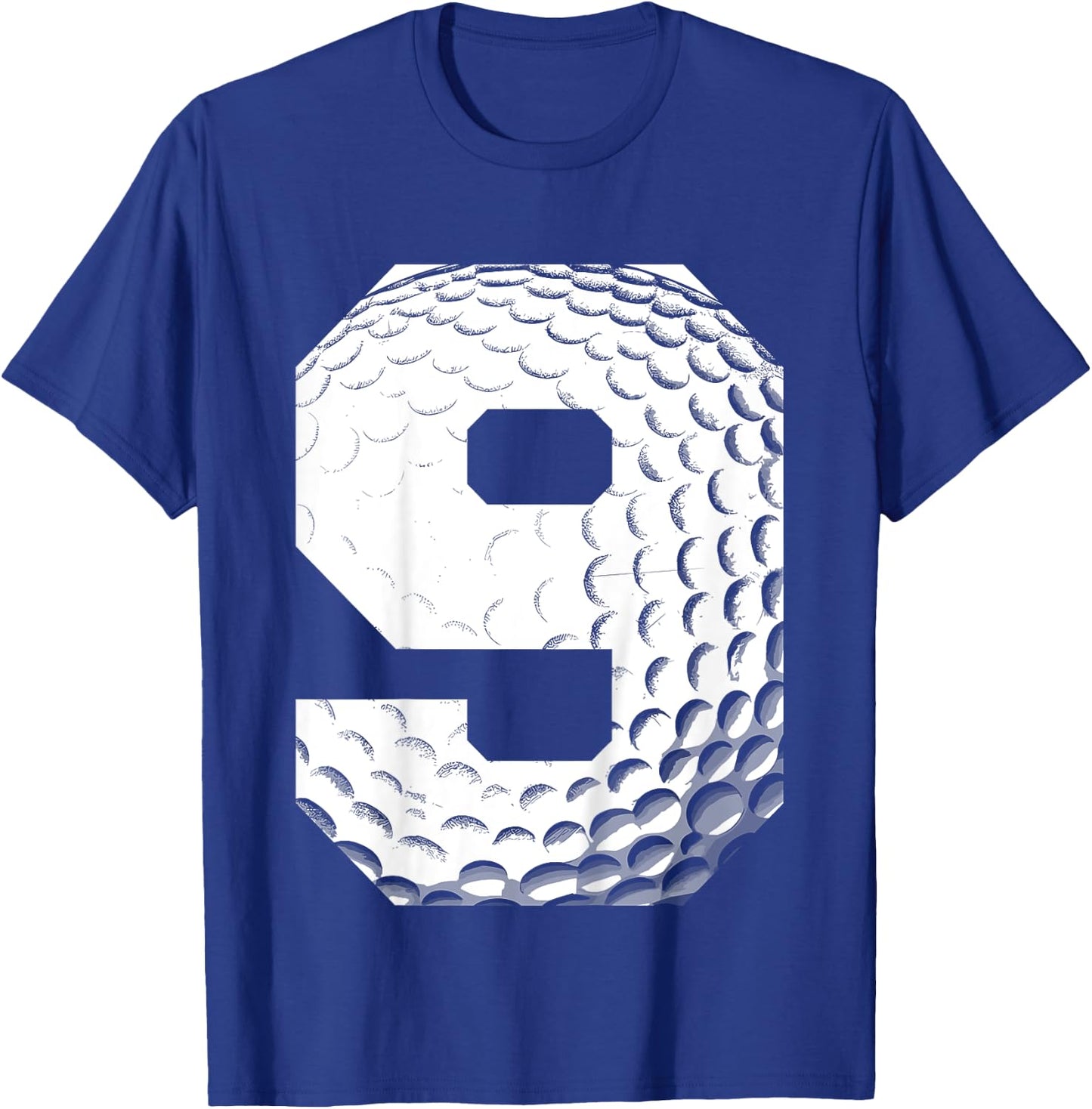 Kids 9th Birthday Boy Golf Player Golf 9 Years Old T-Shirt - T-Shirt | Royal