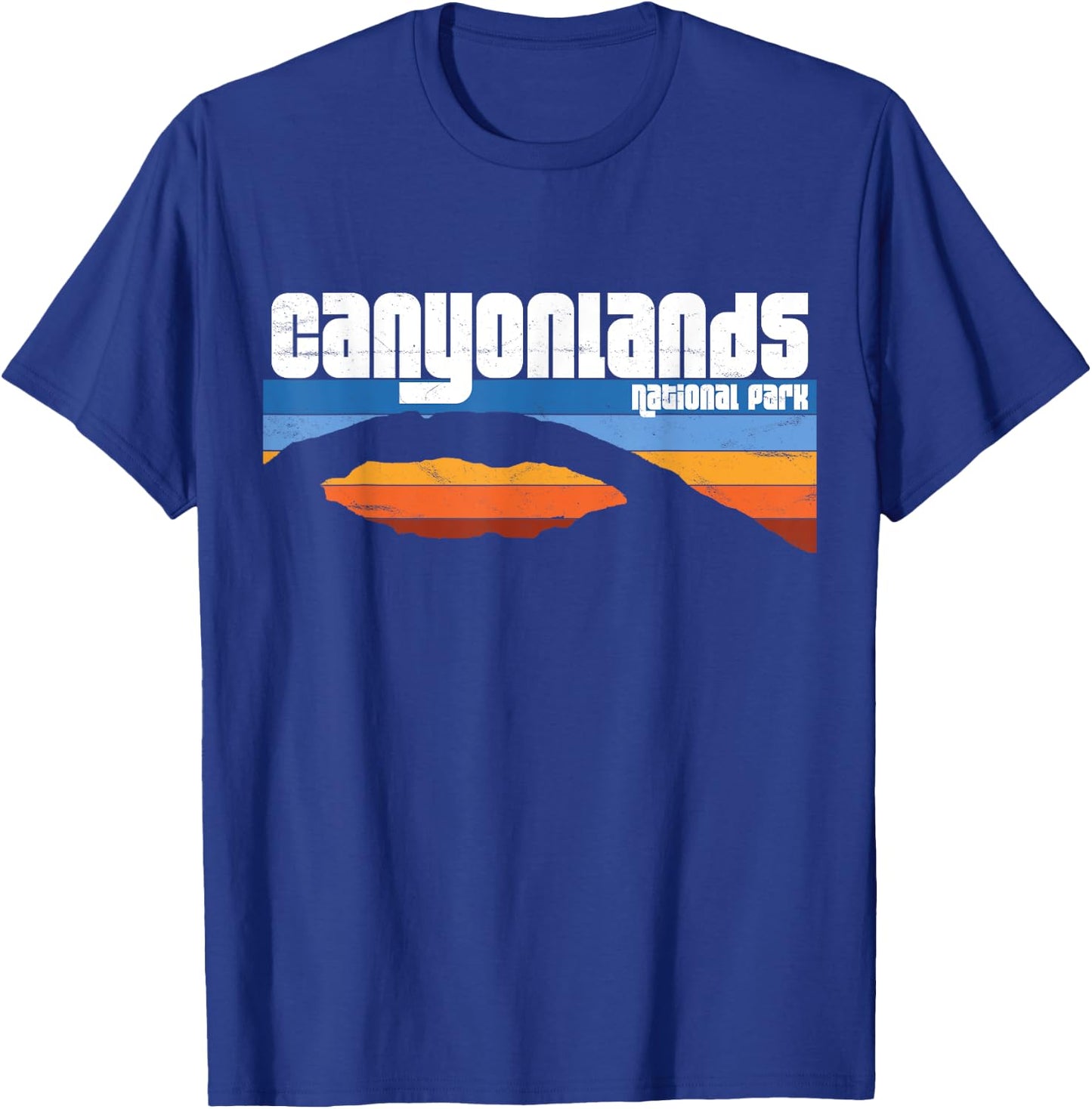 Retro Canyonlands National Park Moab Utah Vacation UT T-Shirt - T-Shirt | Royal