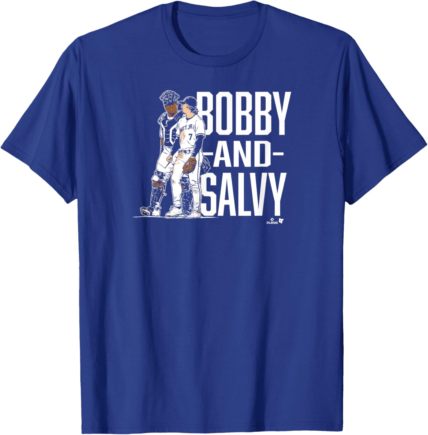 Bobby Witt Jr & Salvador Perez - Bobby & Salvy - KC Baseball T-Shirt - T-Shirt | Royal