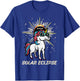 Unicorn Solar Eclipse 2024 Totality April 8 Women Men Kids T-Shirt - T-Shirt | Royal