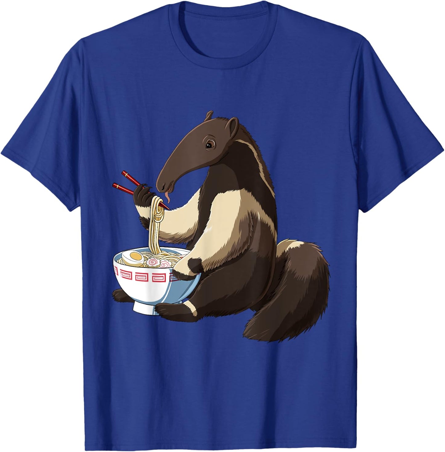 Funny Anteater Gifts Anime Cartoon Anteater , Black, Small T-Shirt - T-Shirt | Royal