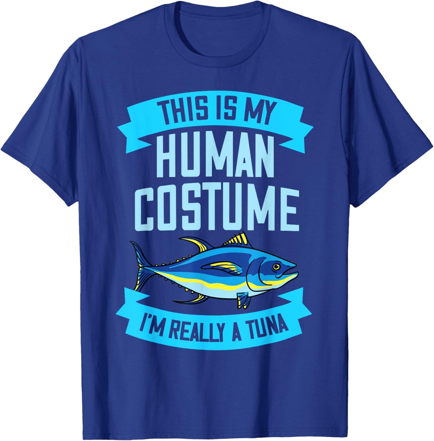 Red Tuna Costume Gift Bluefin Tuna Fish T-Shirt - T-Shirt | Royal