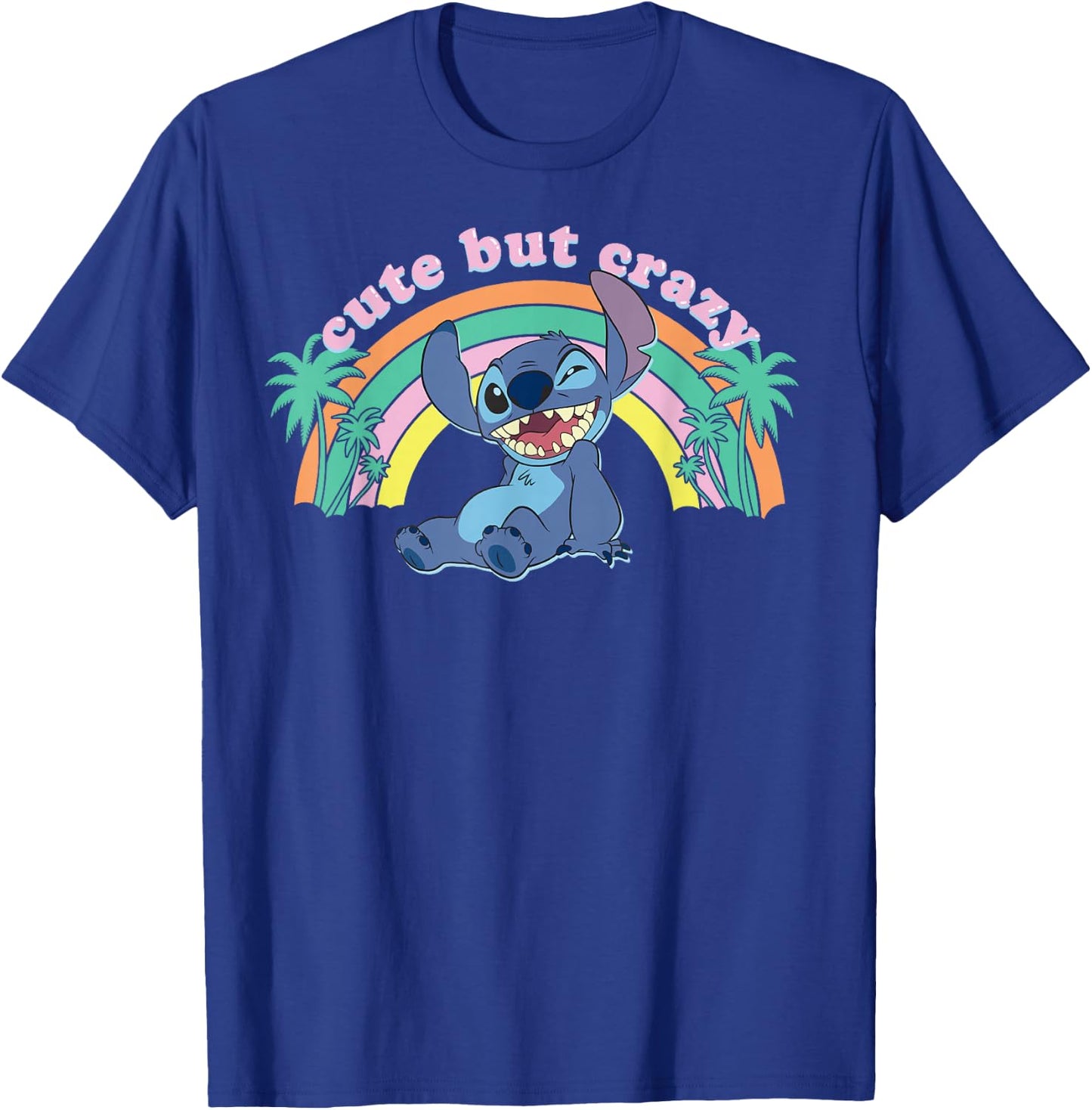 Disney Lilo & Stitch Cute But Crazy Stitch T-Shirt - T-Shirt | Royal
