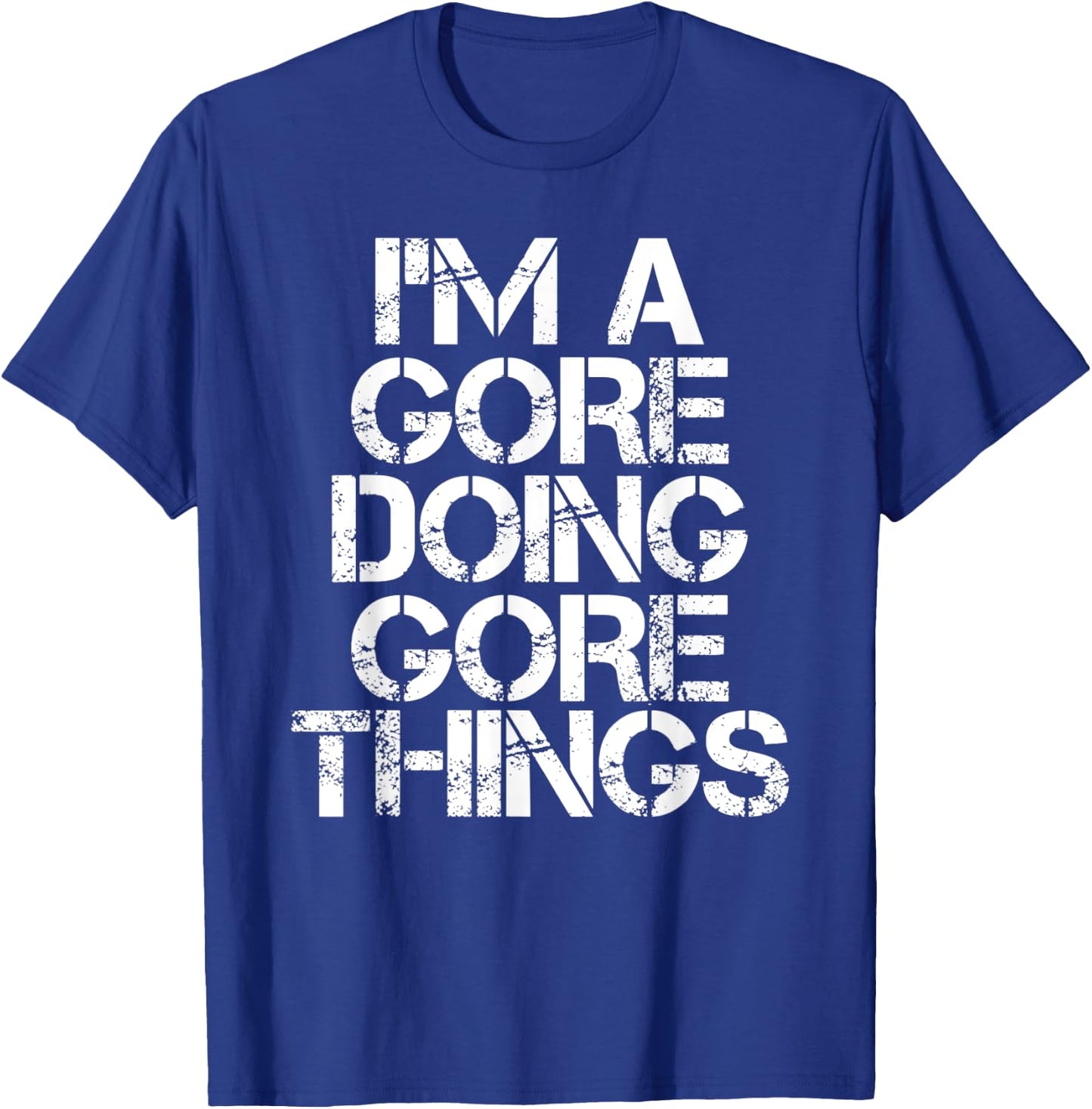 GORE Funny Surname Family Tree Birthday Reunion Gift T-Shirt - T-Shirt | Royal