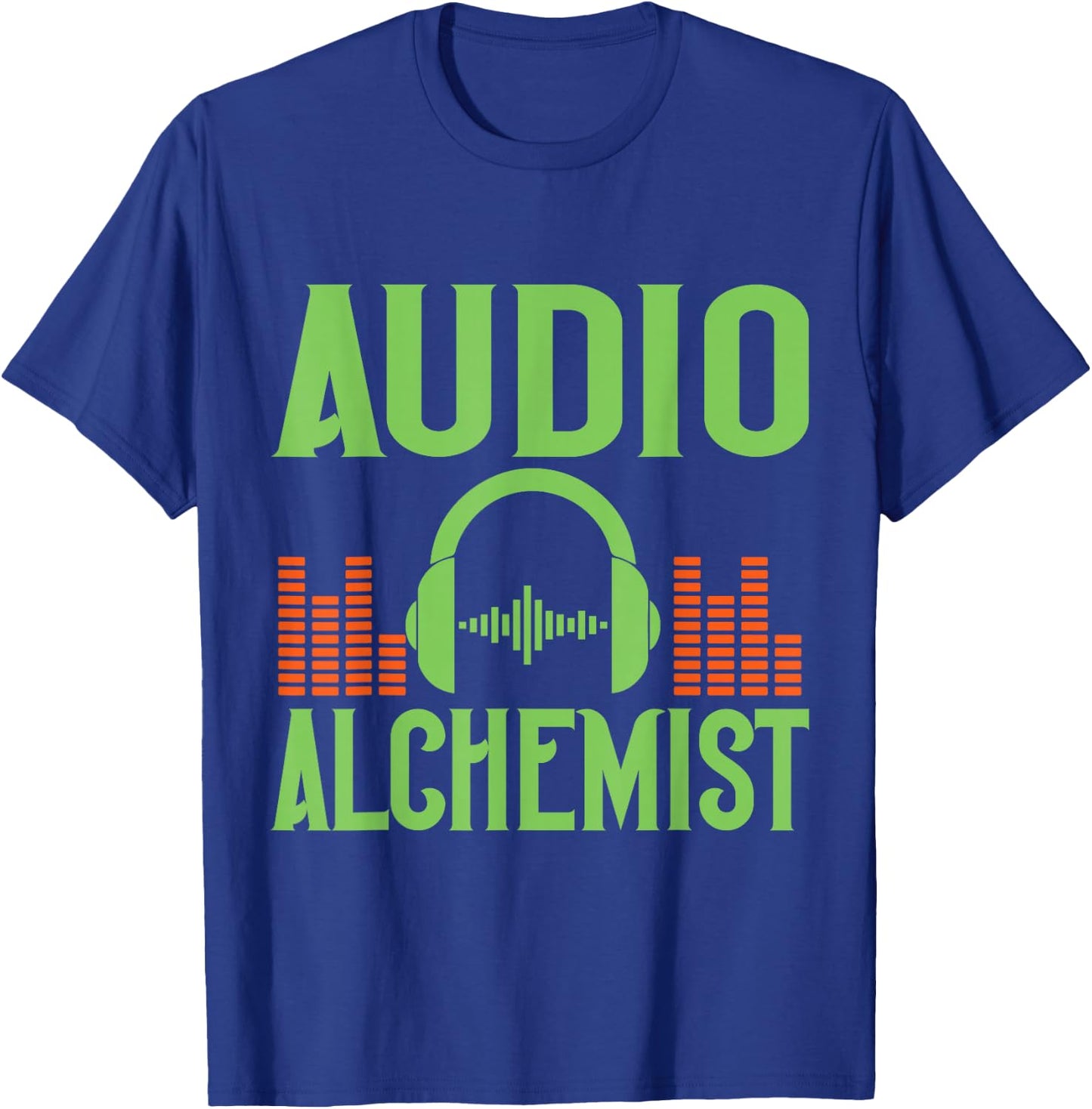 Audio Alchemist Sound Engineer T-Shirt - T-Shirt | Royal