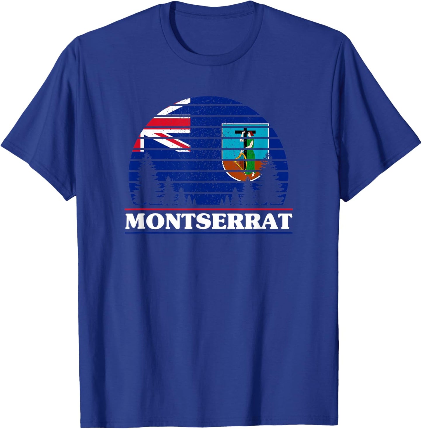 Montserrat T-Shirt - T-Shirt | Royal