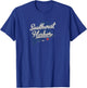 Southwest Harbor Maine ME Map T-Shirt - T-Shirt | Royal