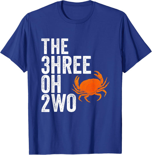 The 302 Delaware Crab Telephone Area Code Bay Crabbing Gift T-Shirt - T-Shirt | Royal