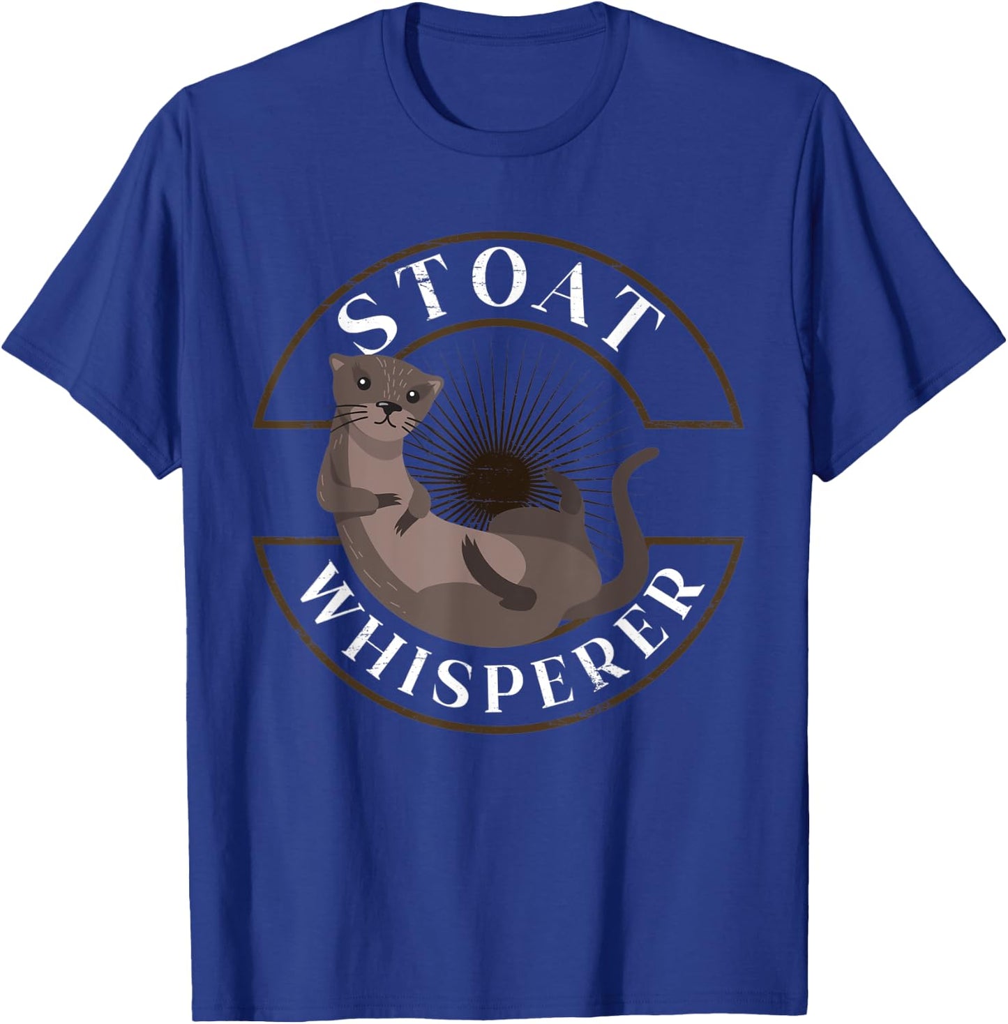 Stoat Whisperer Short-Tailed Weasel Ermine T-Shirt - T-Shirt | Royal