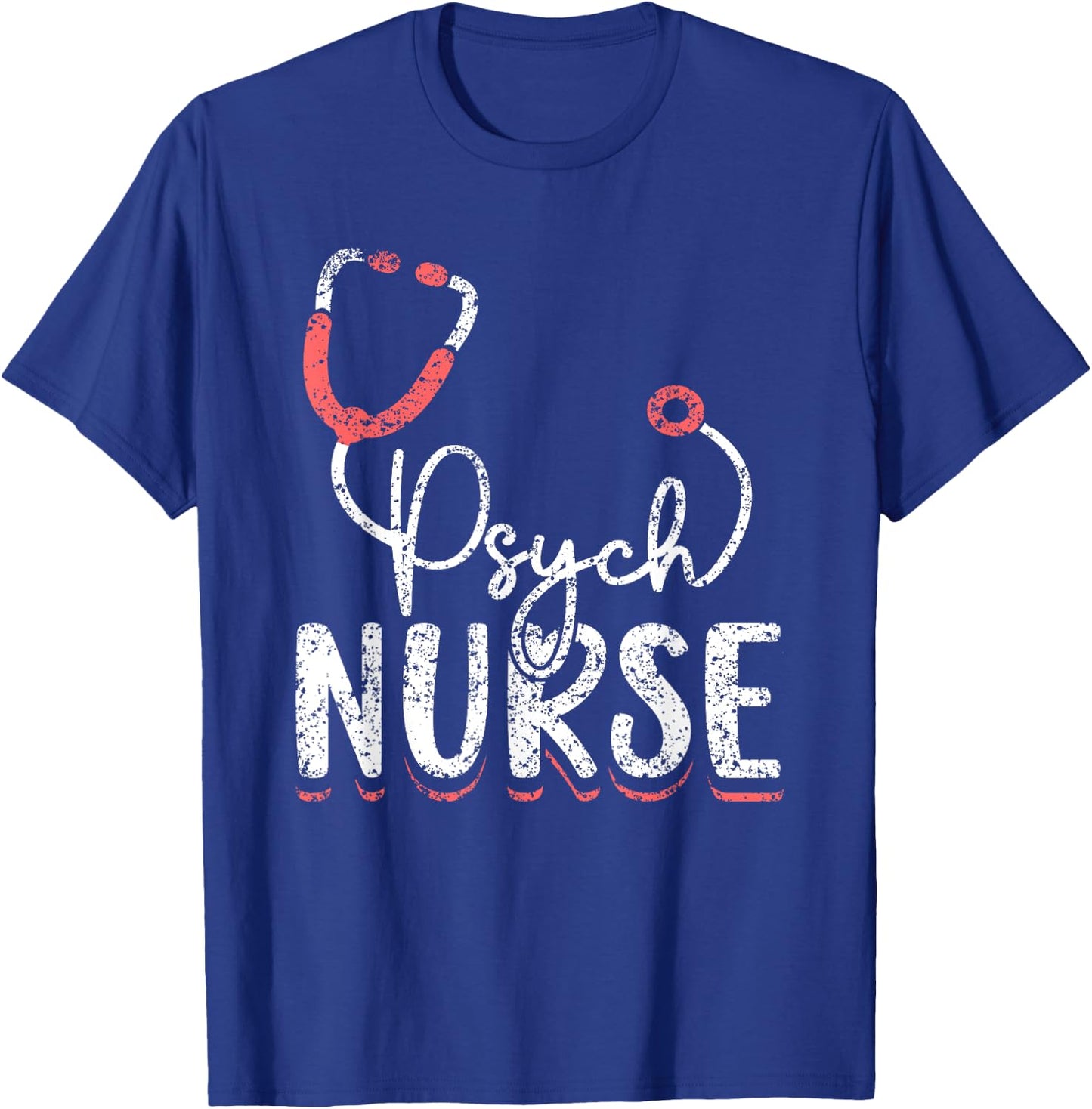 Psych Nurse Nursing Psychiatry Nurses Psychiatric Nurse , Small, Black T-Shirt - T-Shirt | Royal