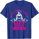 Motivational Workout Women Cute Fitness Gym Weightlifting T-Shirt - T-Shirt | Royal