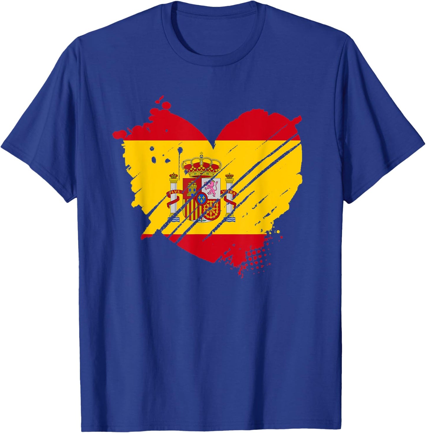 Spain Flag I love Spain It is in my DNA Gift Spaniards T-Shirt - T-Shirt | Royal