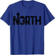 Minnesota Up North State Map Pride Gift T-Shirt - T-Shirt | Royal