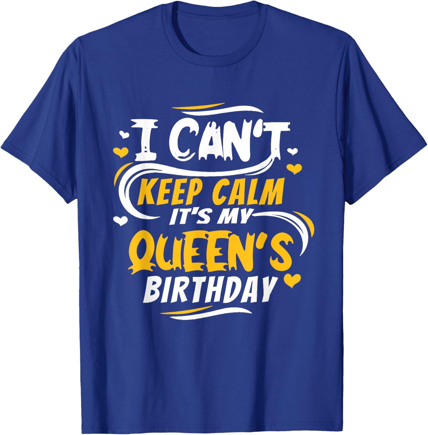husband wife birthday shirt Gift Its My Queen's Birthday T-Shirt - T-Shirt | Royal