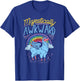 Majestically Awkward Funny Llamacorn Llama Unicorn Rainbow T-Shirt - T-Shirt | Royal