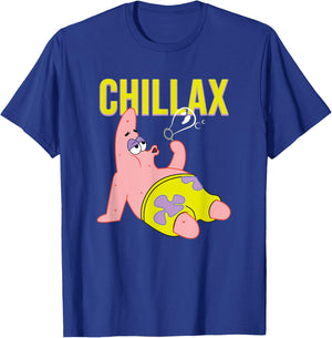 Mademark x SpongeBob SquarePants - Patrick Star - Chillax T-Shirt - T-Shirt | Royal