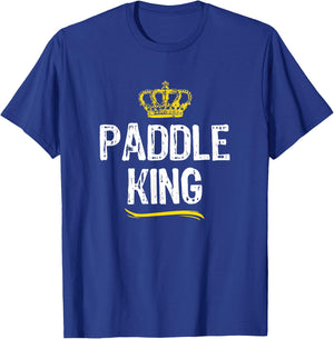 Paddle King Men Boys Stand Up Paddling Board Funny Cool Gift T-Shirt - T-Shirt | Royal