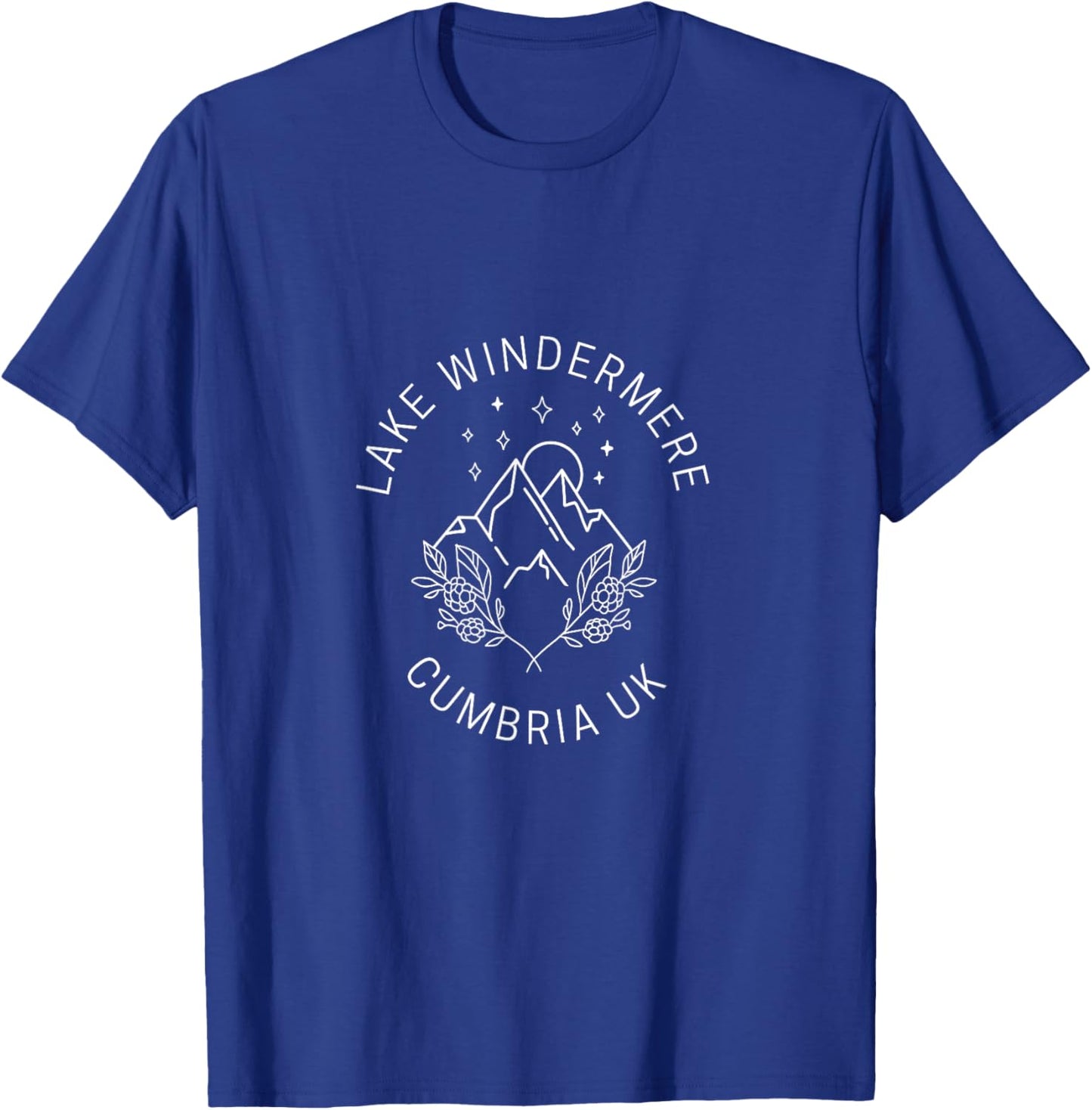 Lake Windermere, Cumbria Uk T-Shirt - T-Shirt | Royal