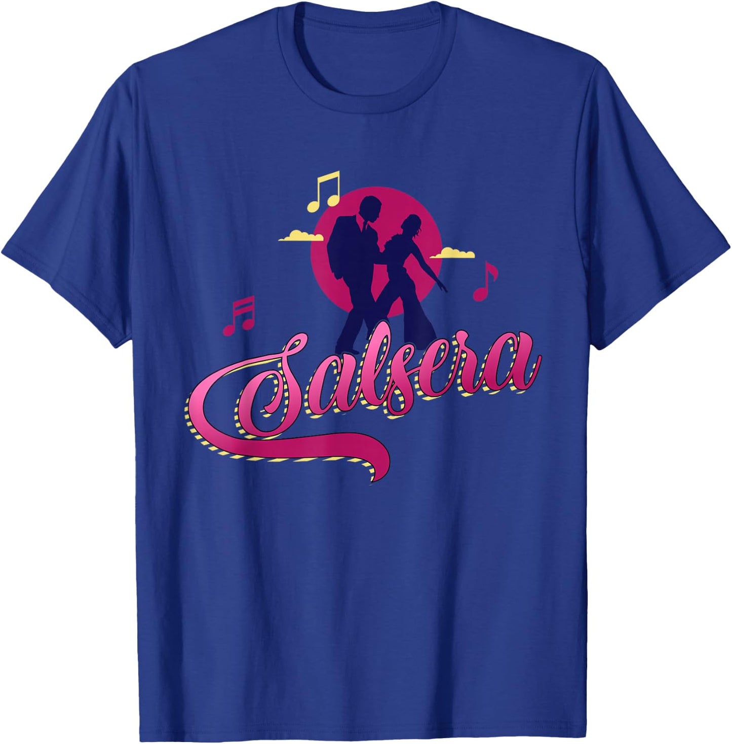 Salsera and Latin music is the best for Salsa dance T-Shirt - T-Shirt | Royal
