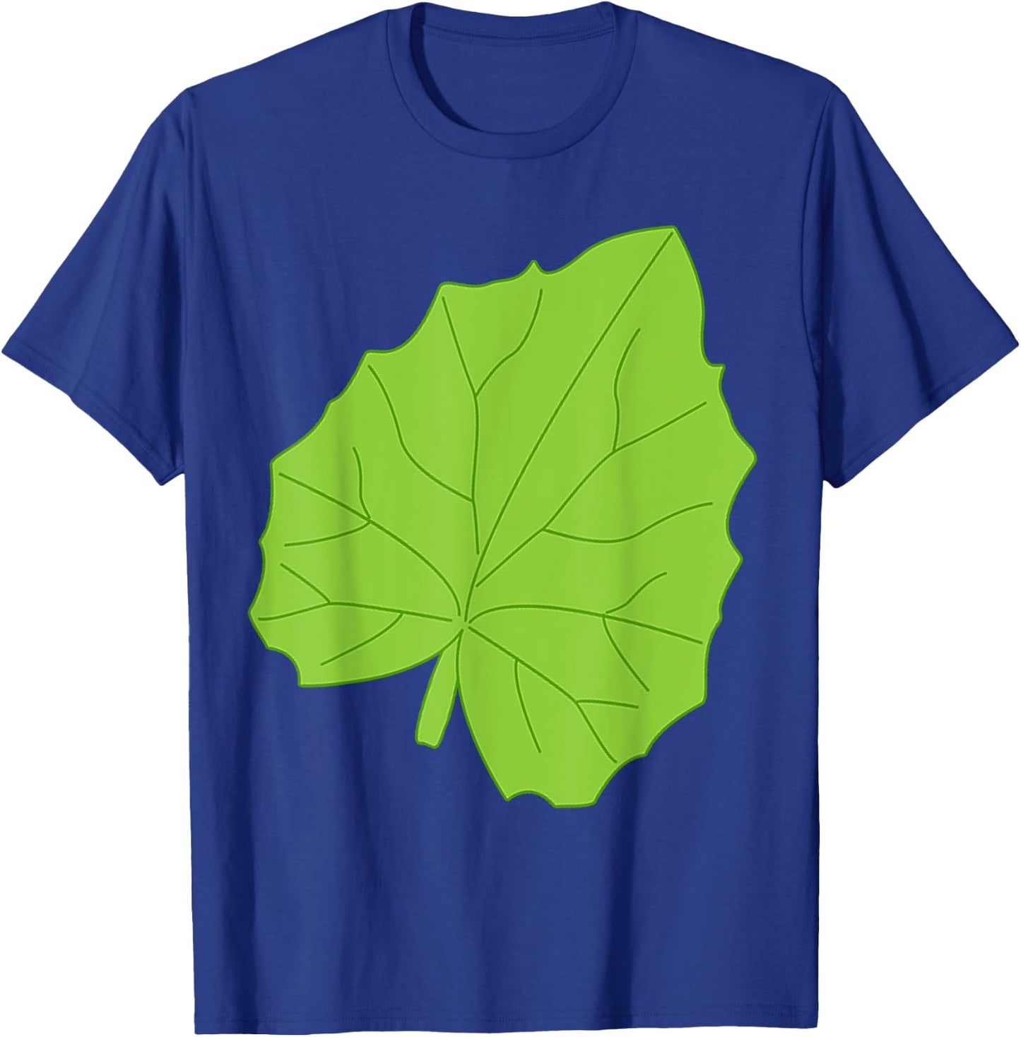 Matching with caterpillar - green leaf Halloween costume T-Shirt - T-Shirt | Royal