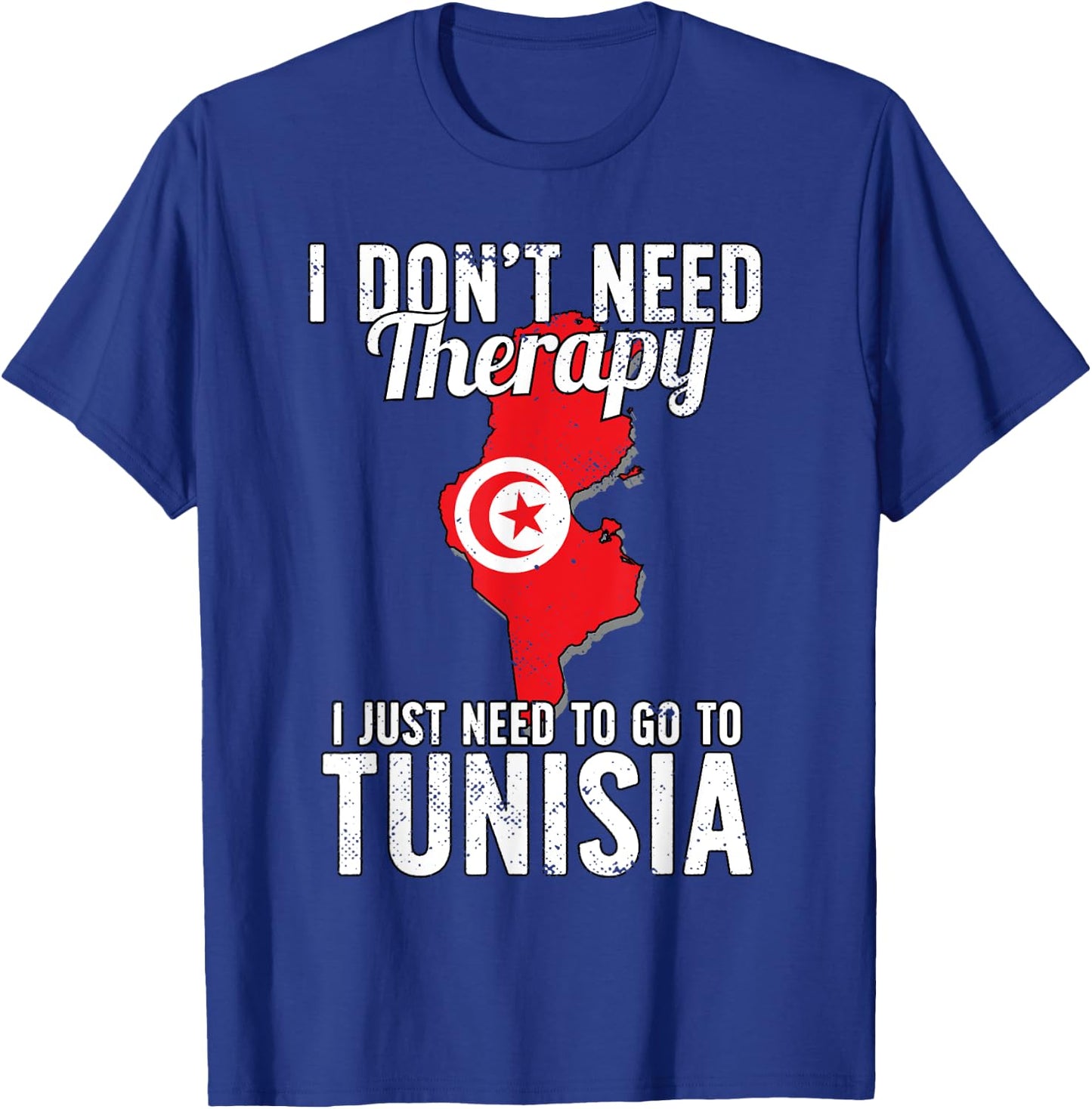 Tunisian Flag I Tunisia Flag I Vacation Tunisia T-Shirt - T-Shirt | Royal