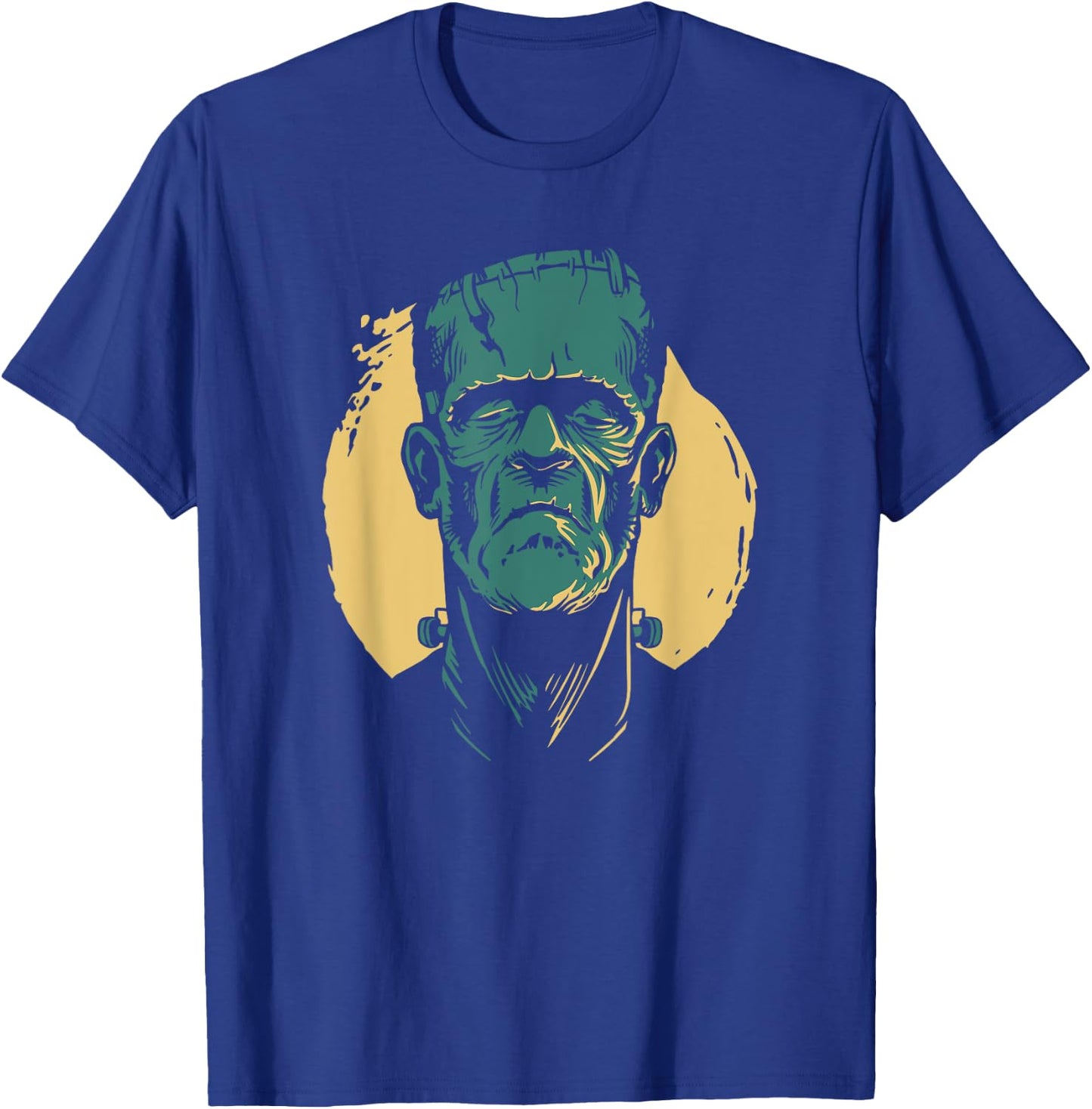 Frankenstein Monster Halloween Classic Horror Flick Costume T-Shirt - T-Shirt | Royal