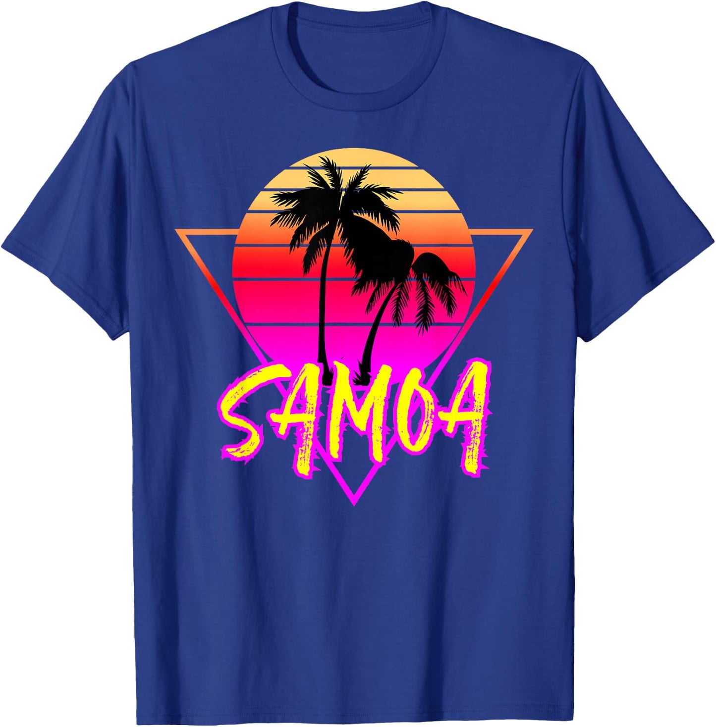 American Samoa Samoan Polynesian Pacific Island Shirt T-Shirt - T-Shirt | Royal