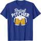 Relief Pitcher - Baseball and Beer T-Shirt - T-Shirt | Royal