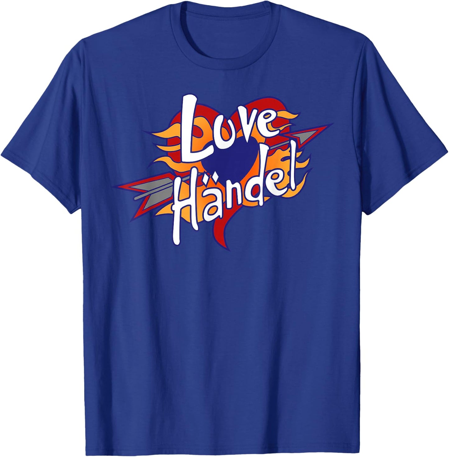 Disney Phineas and Ferb Love Handle Logo Small T-Shirt - T-Shirt | Royal