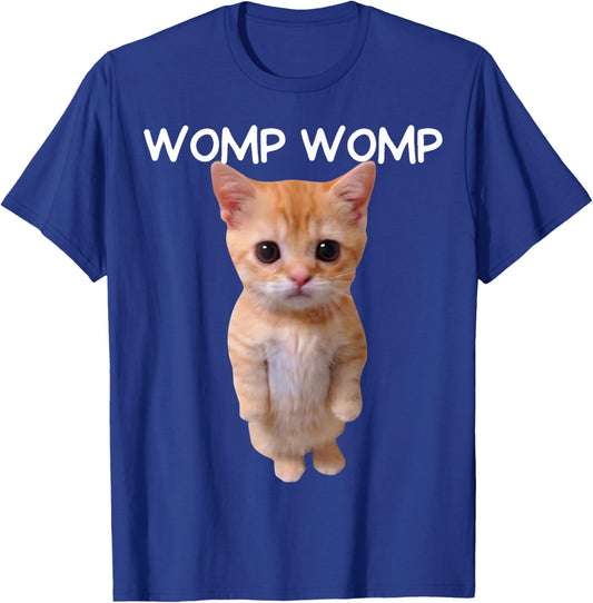 Womp Womp Cat Funny Internet Memes Gen Z Joke Kid T-Shirt - T-Shirt | Royal