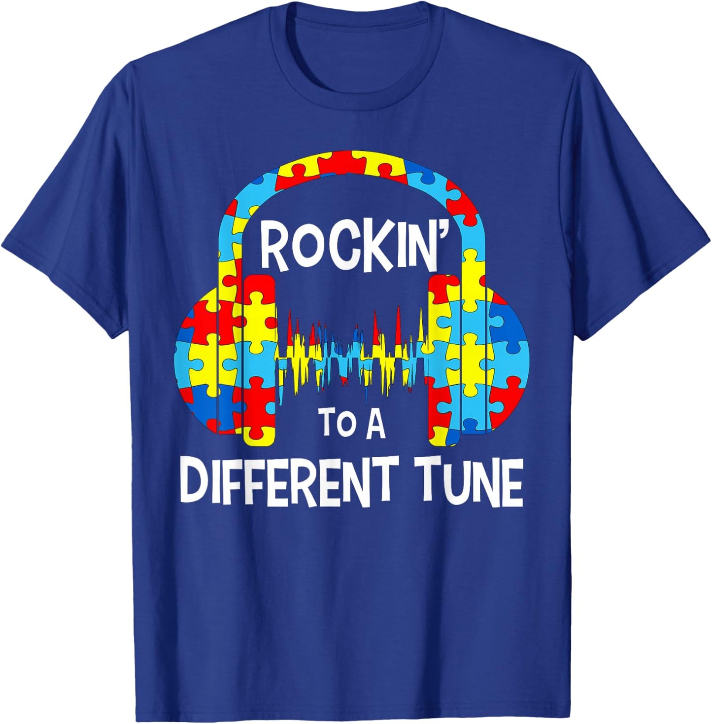 Motivational Saying Different Tune Men Women Inspiring Son T-Shirt - T-Shirt | Royal