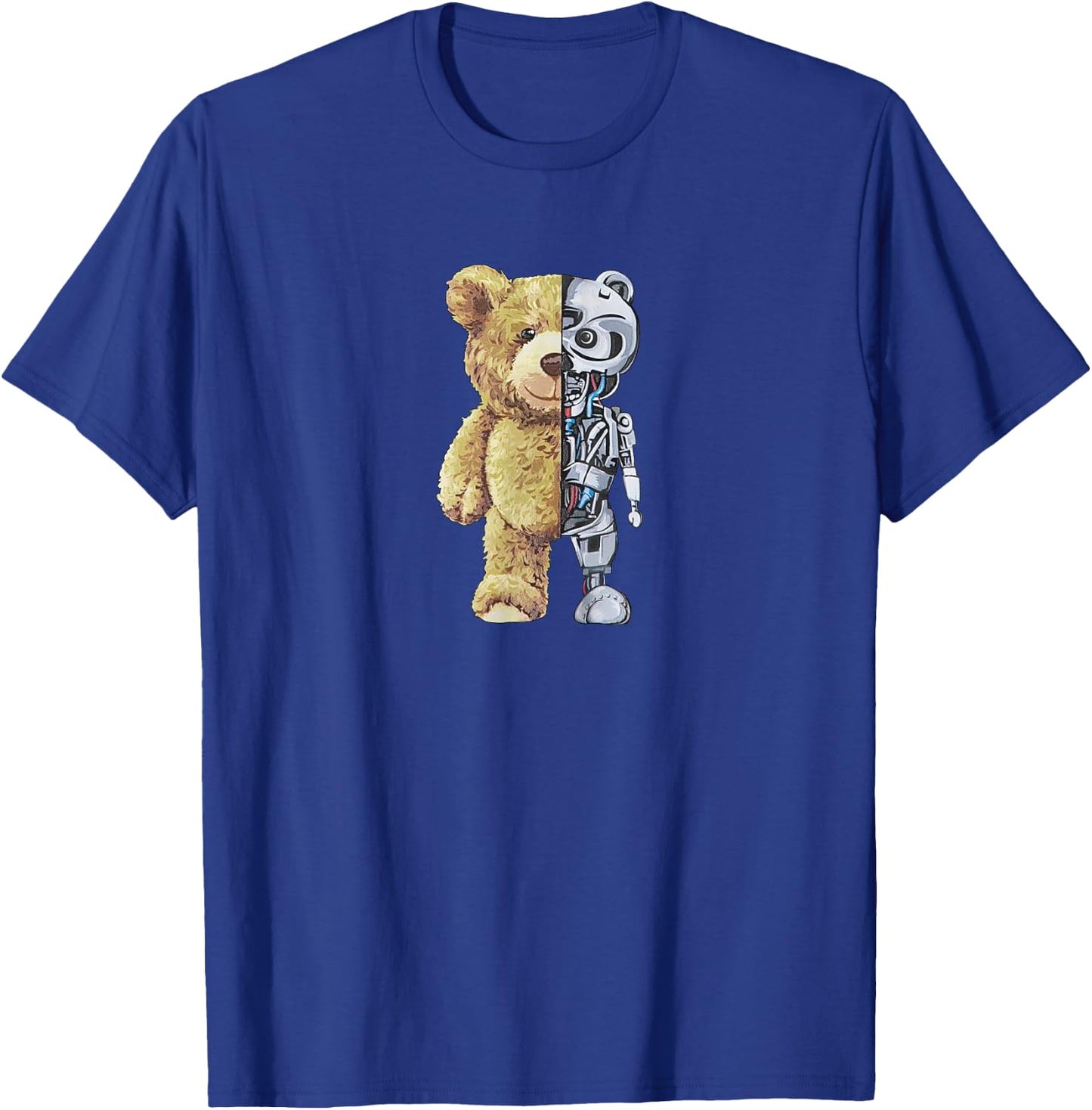 Teddy Robot T-Shirt - T-Shirt | Royal