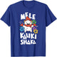 Shaka Women's Mele Kalikimaka Christmas Xmas Hawaiian Shirt T-Shirt - T-Shirt | Royal