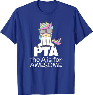 PTA Unicorn for Physical Therapist PT Assistant T-Shirt - T-Shirt | Royal