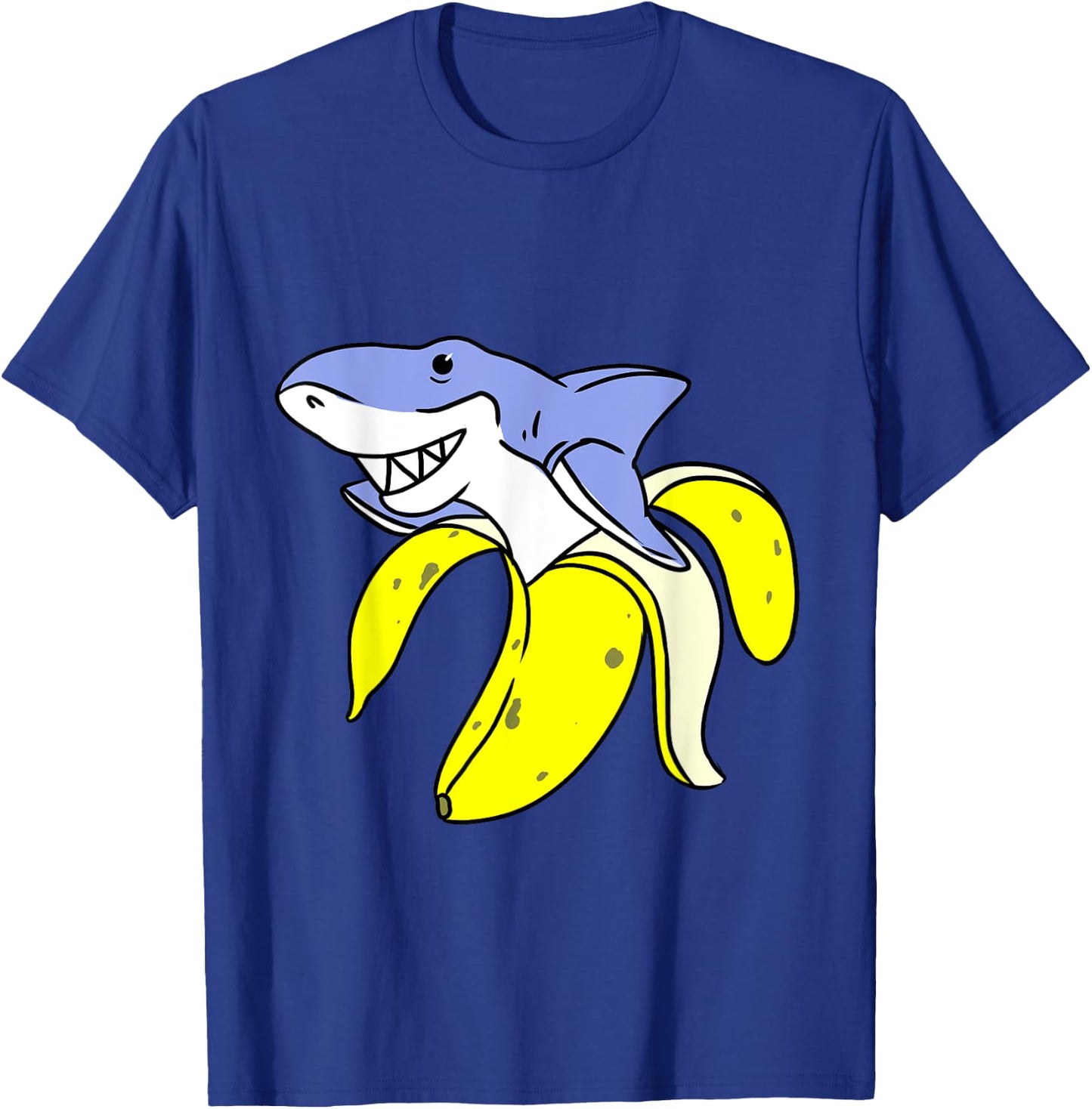 Shark Banana T-Shirt - T-Shirt | Royal