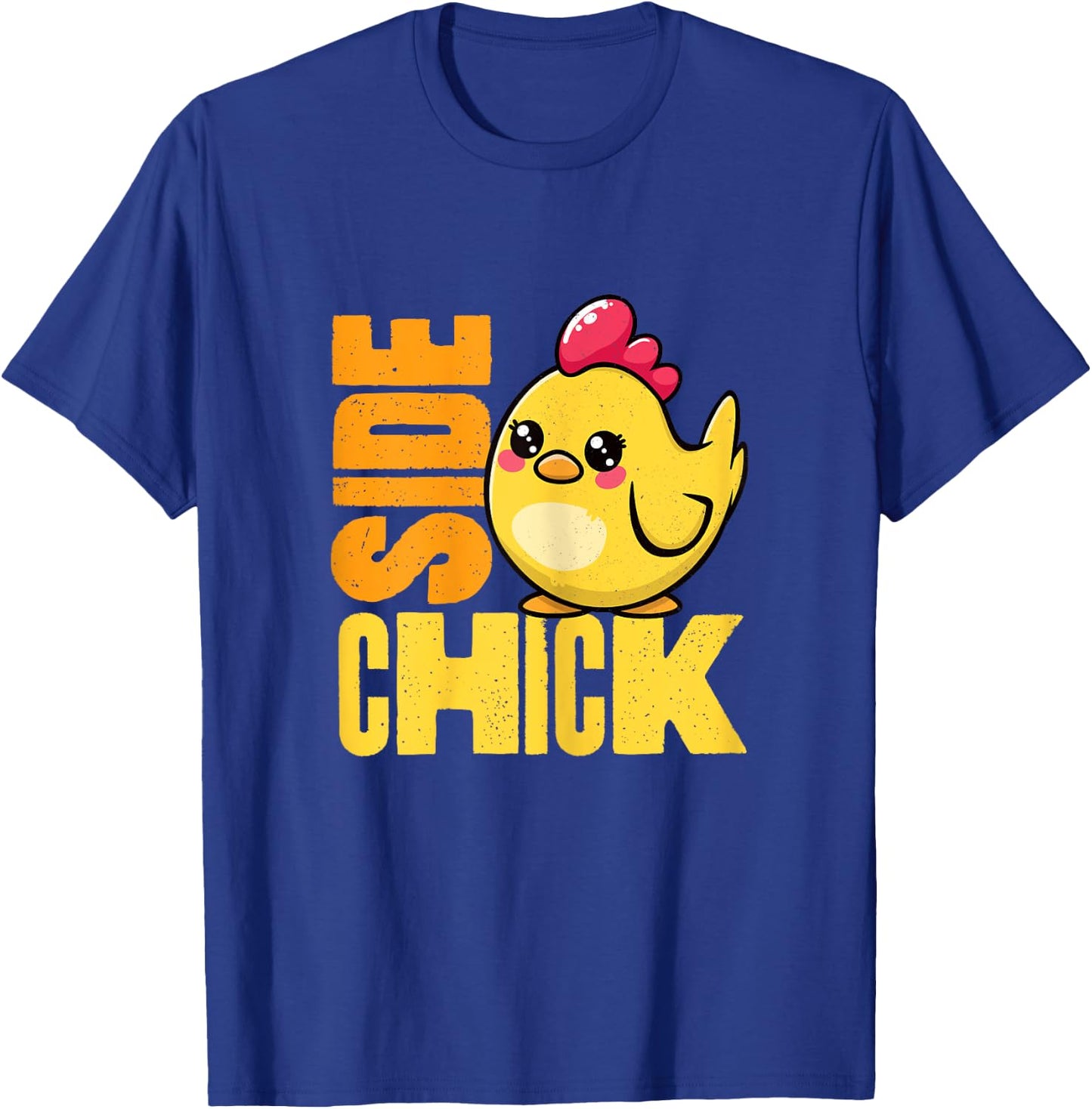 Side Chick T-Shirt - T-Shirt | Royal