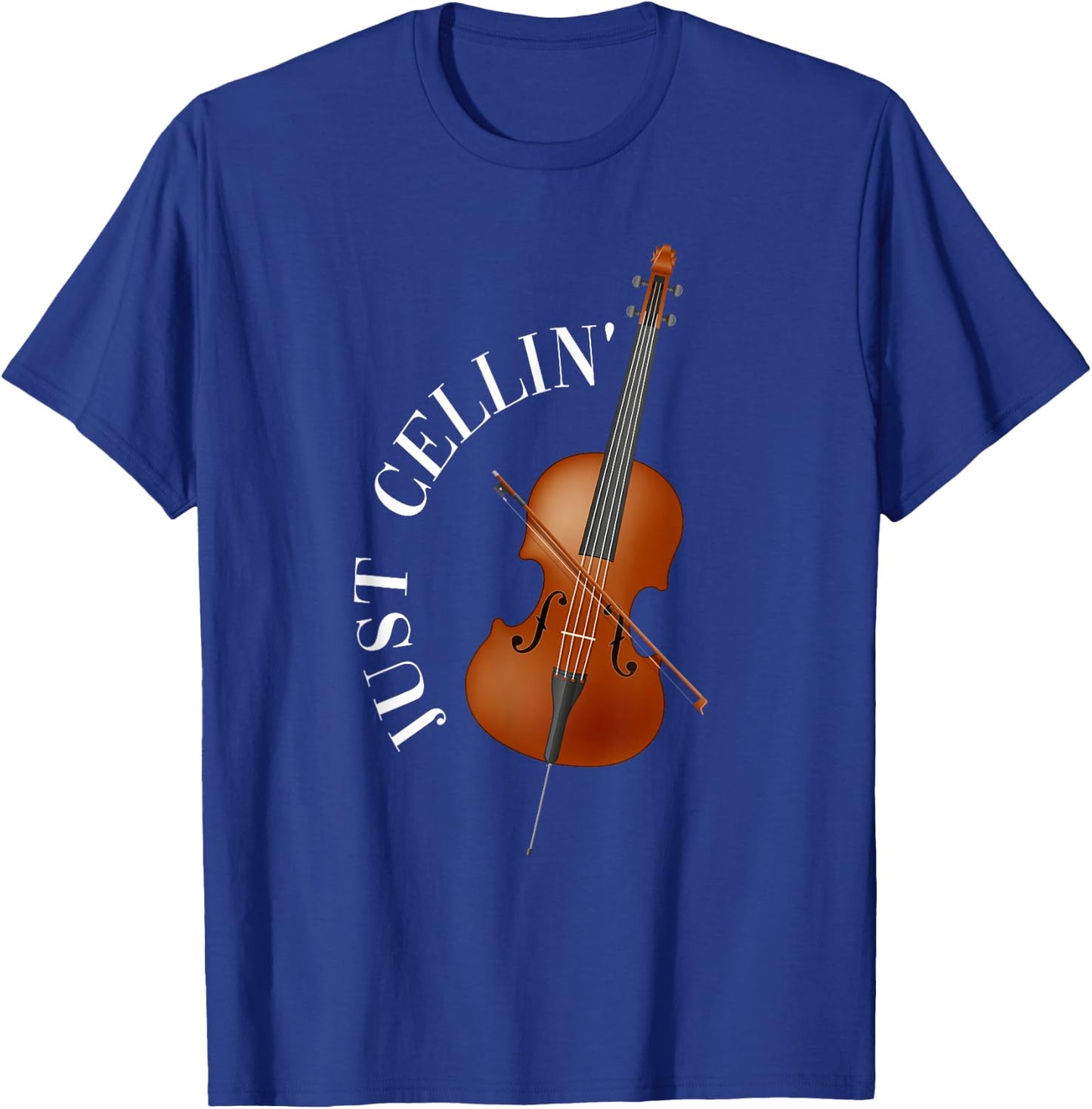 Just Cellin Cello T-Shirt - T-Shirt | Royal