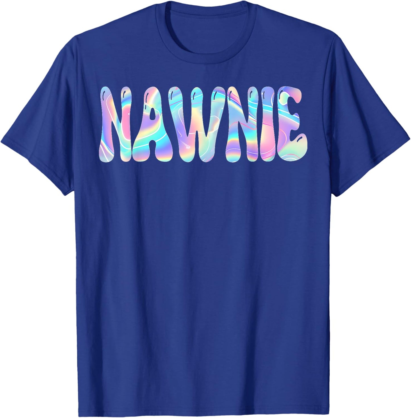 Nawnie Groovy Back to School Cute Teachers Women Girl T-Shirt - T-Shirt | Royal