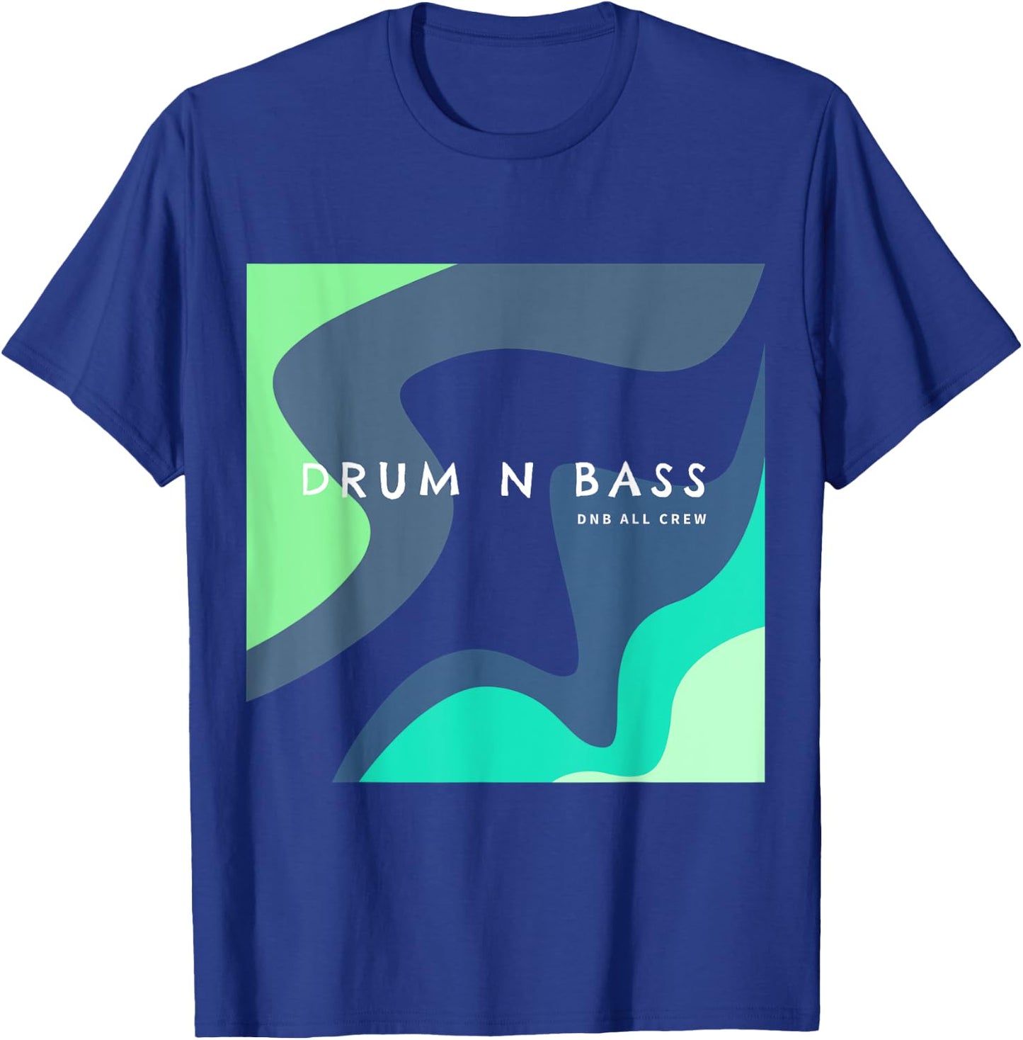 Drum And Bass Dubstep DNB Electro T-Shirt - T-Shirt | Royal