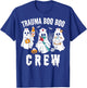 Groovy Trauma Boo Crew Funny Halloween Nurse T-Shirt - T-Shirt | Royal