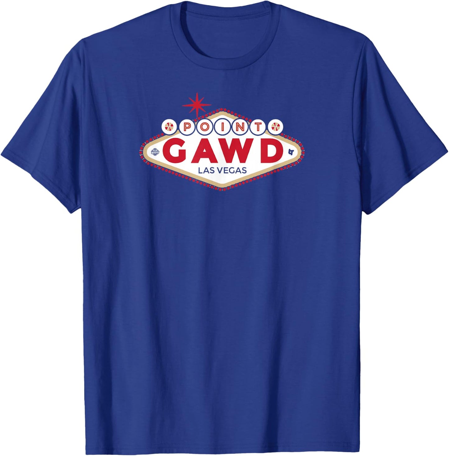 Las Vegas Point Gawd - Chelsea Gray - Las Vegas Basketball T-Shirt - T-Shirt | Royal